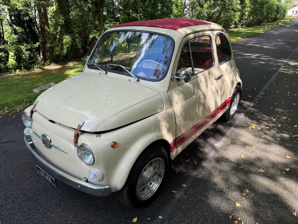 Fiat 500 F Red #20