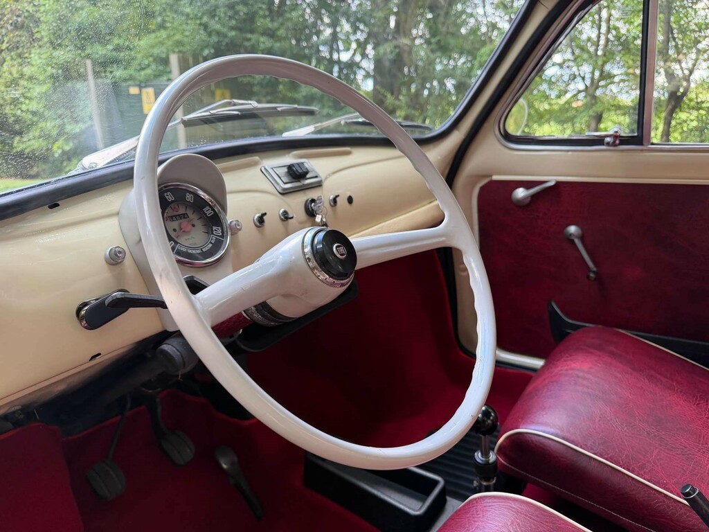 Fiat 500 F Red #22