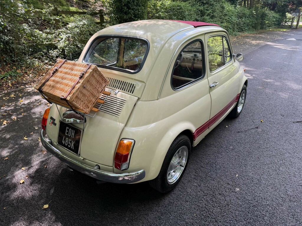 Fiat 500 F Red #12