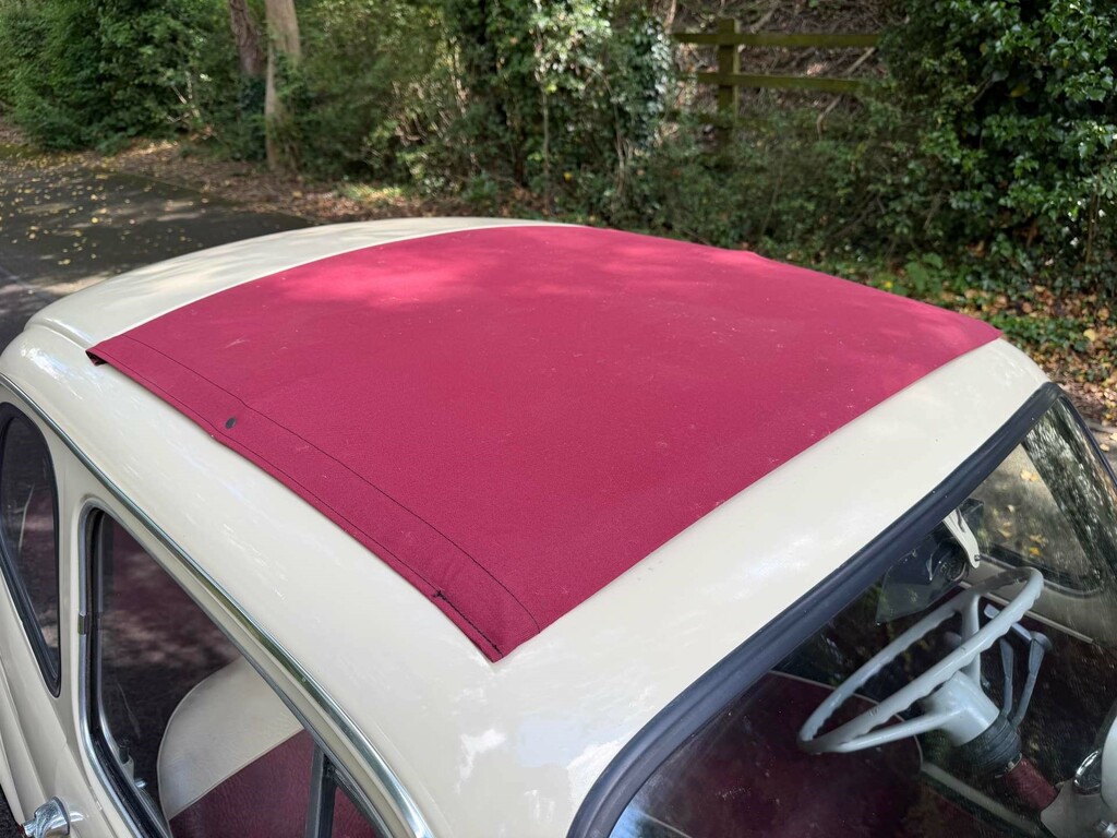 Fiat 500 F Red #25