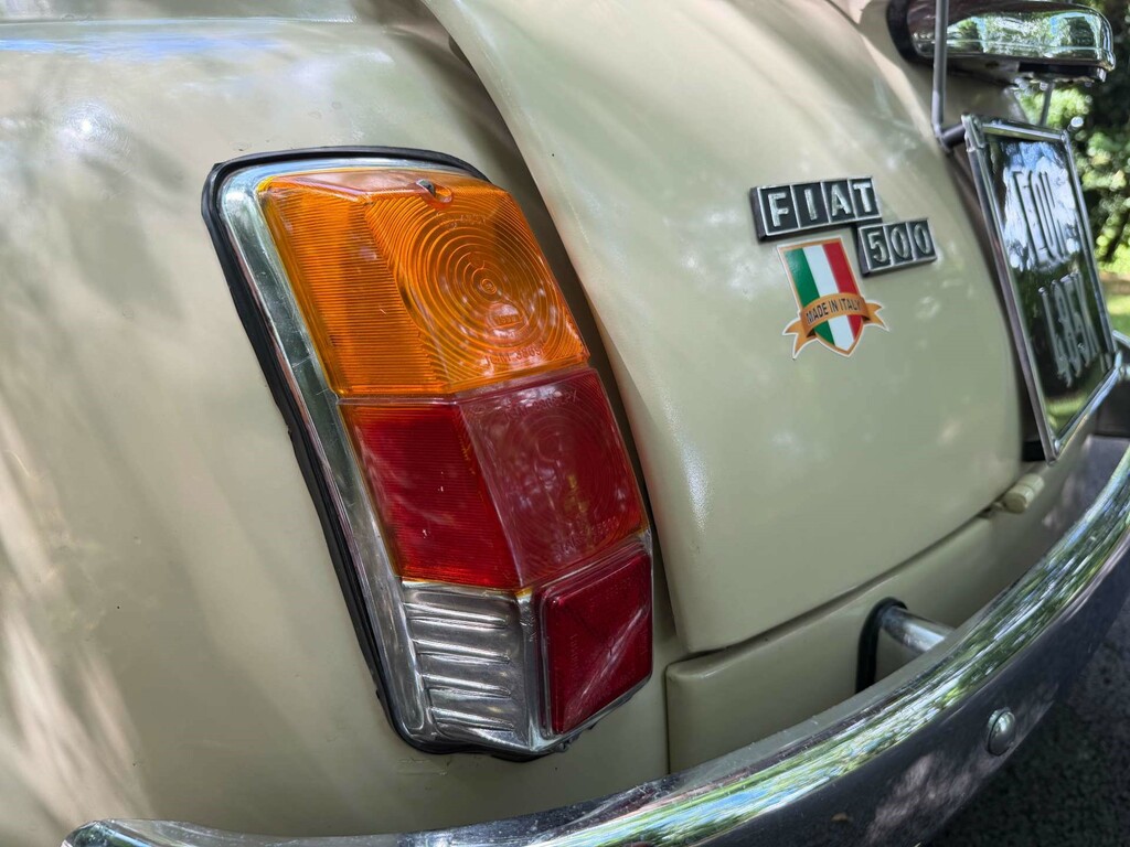 Fiat 500 F Red #16