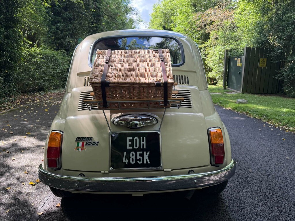 Fiat 500 F Red #14