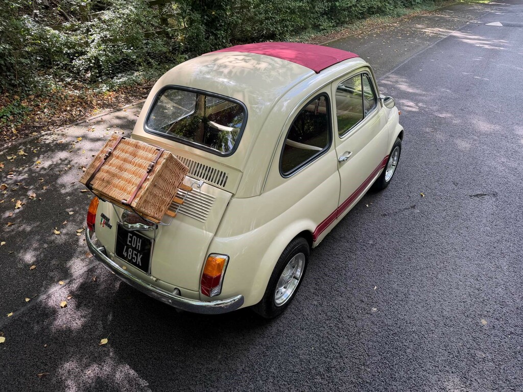 Fiat 500 F Red #13