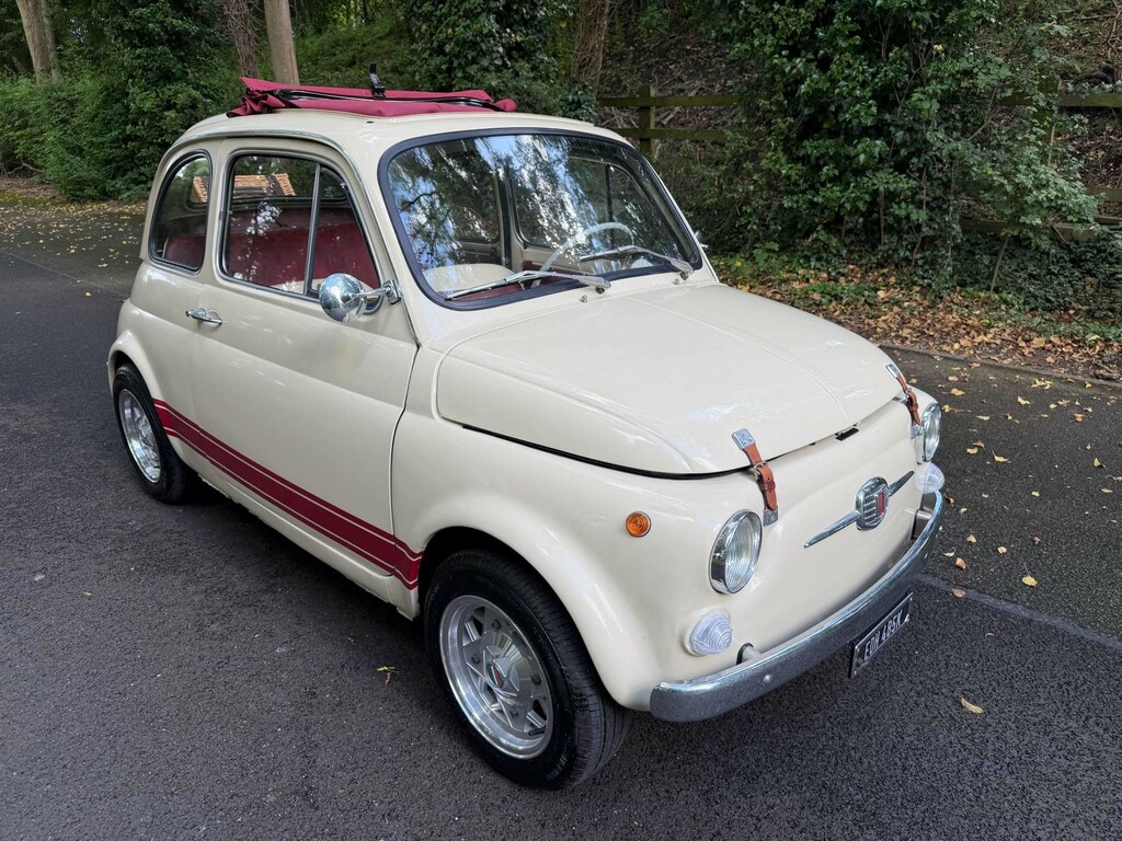 Fiat 500 F Red #26