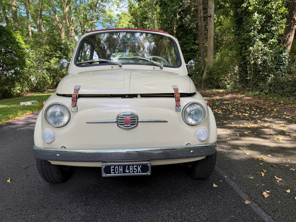 Fiat 500 F Red #21
