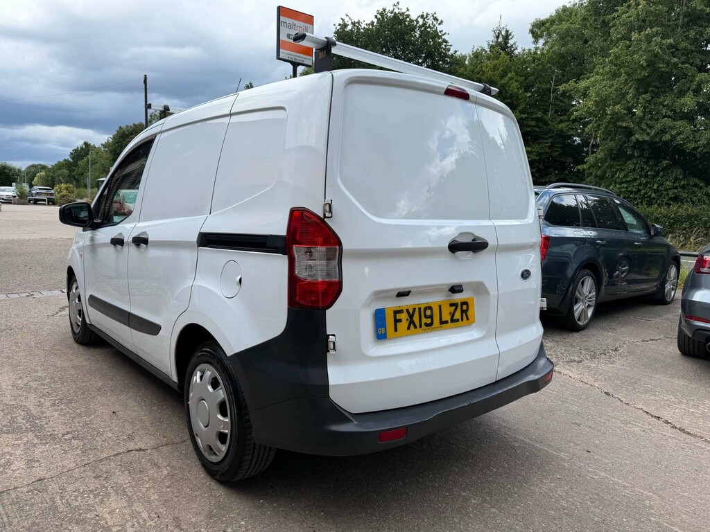Ford Transit Courier  Silver #14