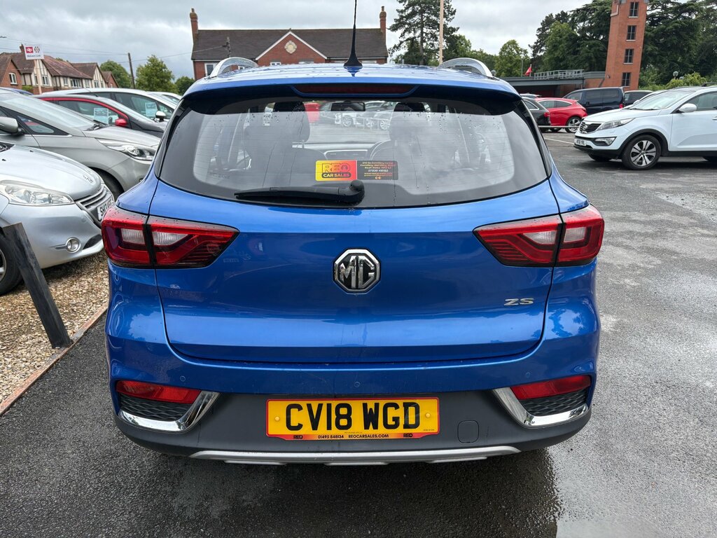 MG ZS 1.5 Vti-tech Exclusive Suv Euro CV18WGD Blue #3