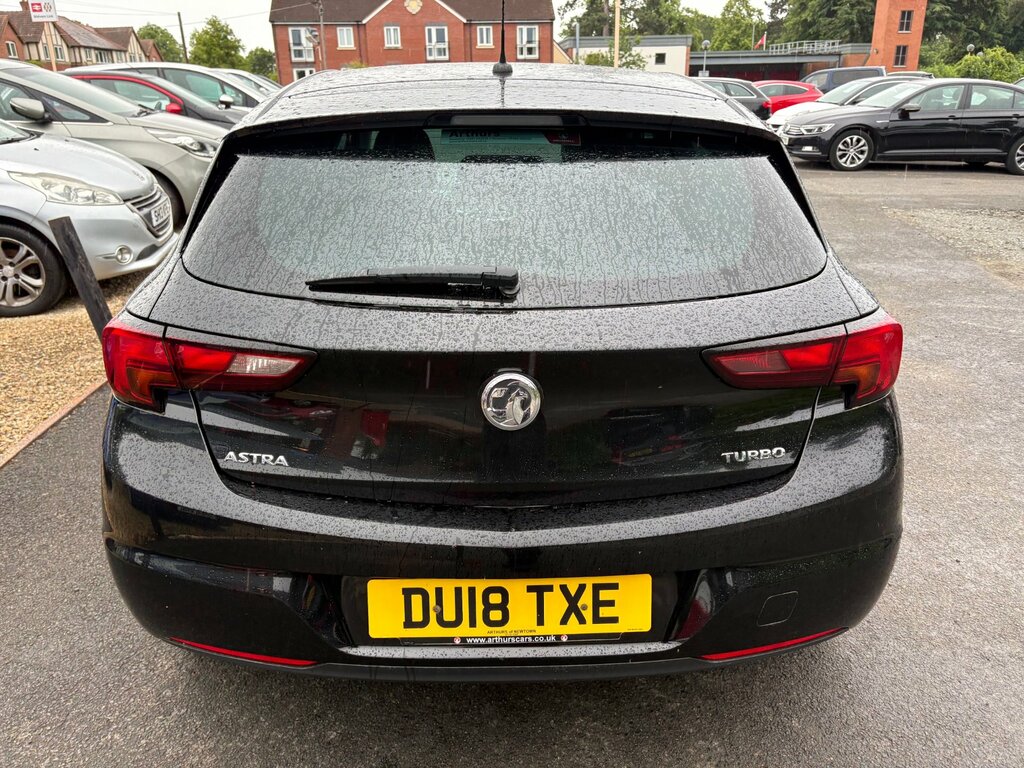 Vauxhall Astra 1.4I Turbo Design Hatchback Euro DU18TXE Black #3