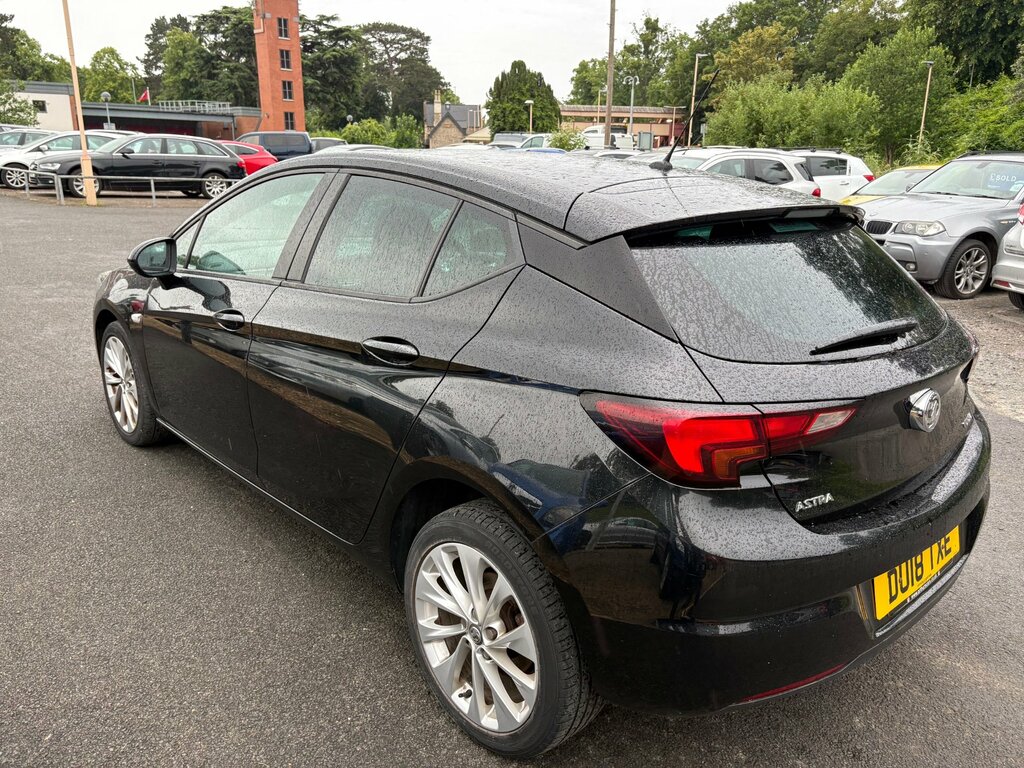 Vauxhall Astra 1.4I Turbo Design Hatchback Euro DU18TXE Black #4