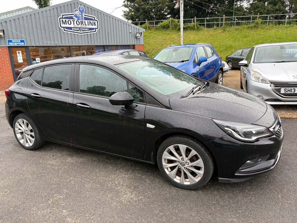 Vauxhall Astra 1.4I Turbo Design Hatchback Euro DU18TXE Black #2