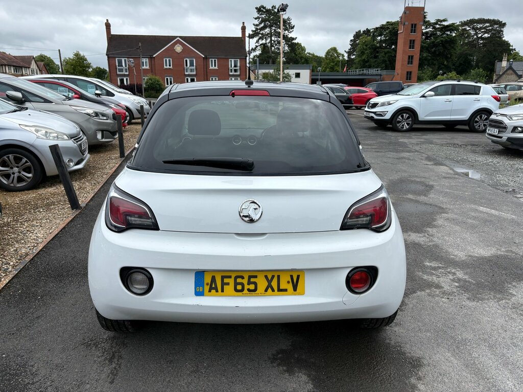 Vauxhall Adam 1.4 16V Glam Hatchback Euro 5 8 AF65XLV White #3