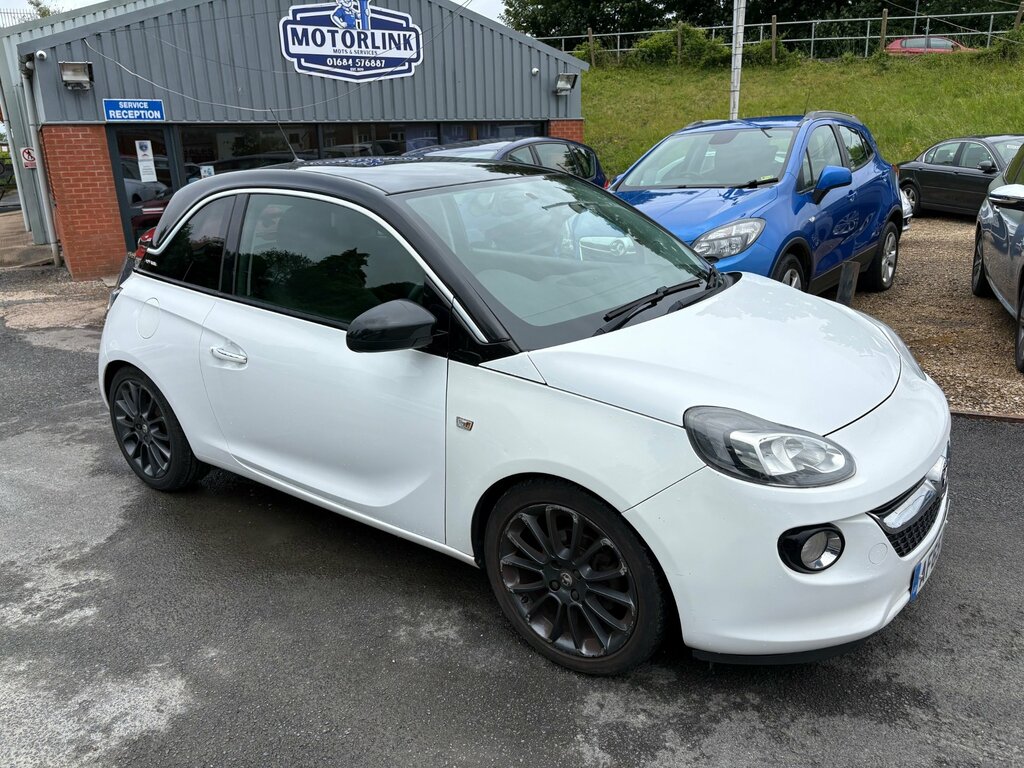Vauxhall Adam 1.4 16V Glam Hatchback Euro 5 8 AF65XLV White #2