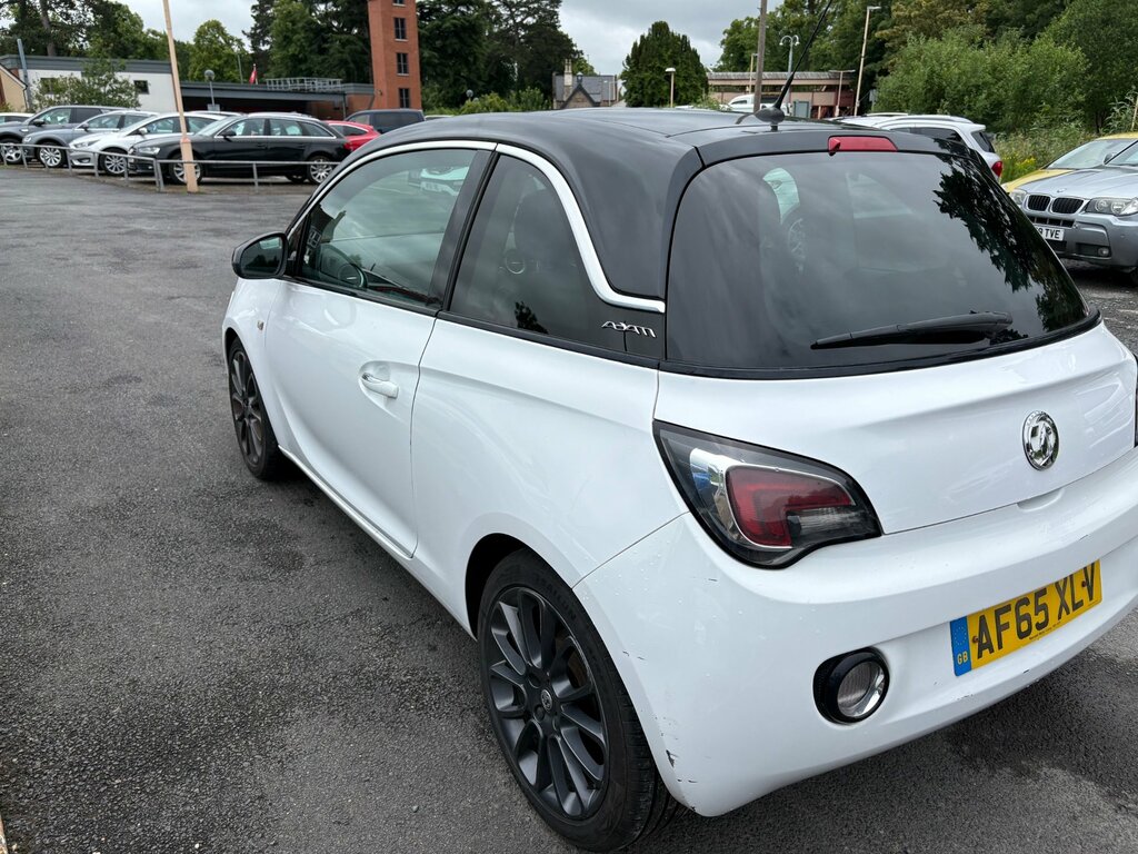 Vauxhall Adam 1.4 16V Glam Hatchback Euro 5 8 AF65XLV White #4