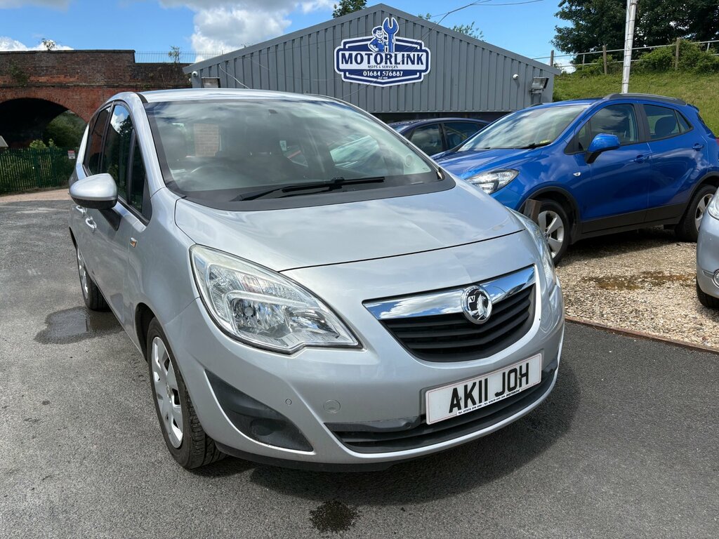 Vauxhall Meriva 1.4 16V Exclusiv Mpv Euro 5 Non Silver