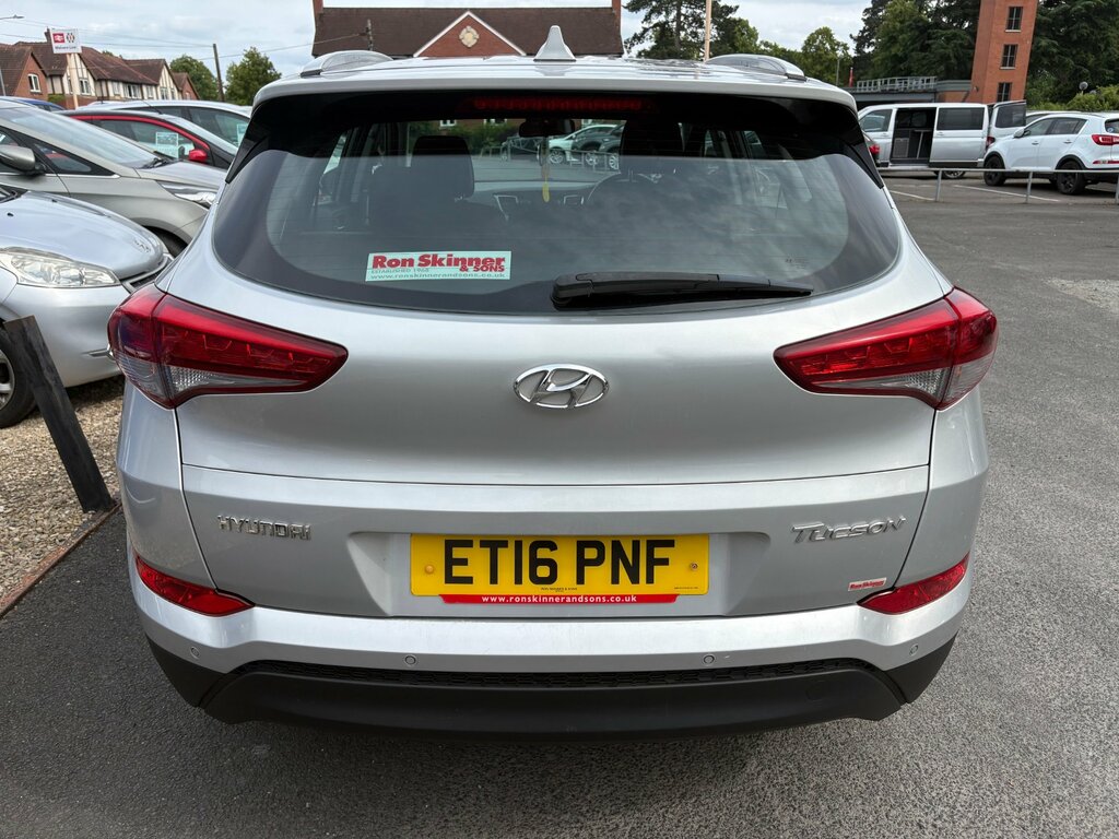 Hyundai Tucson 1.6 Gdi Blue Drive Se Suv Euro 6 ET16PNF Silver #3