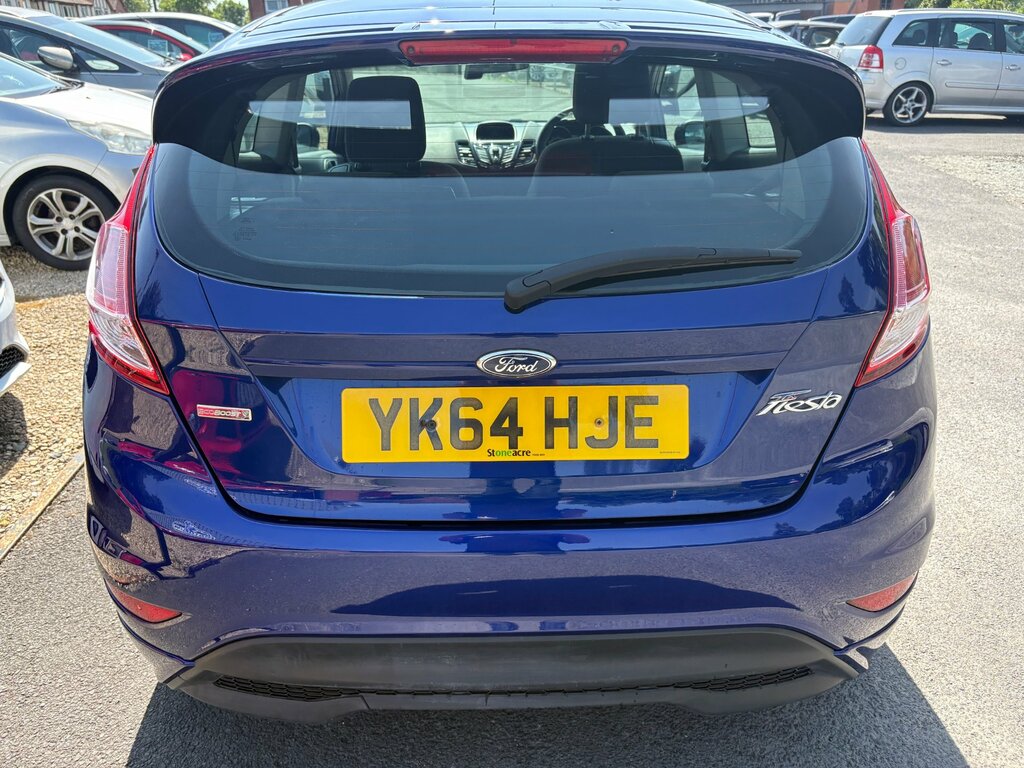 Ford Fiesta 1.0T Ecoboost Zetec S Hatchback Blue #3