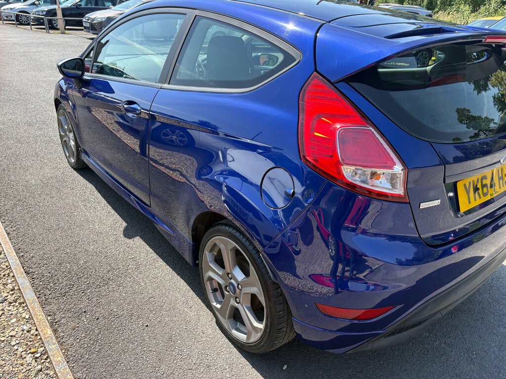 Ford Fiesta 1.0T Ecoboost Zetec S Hatchback Blue #4