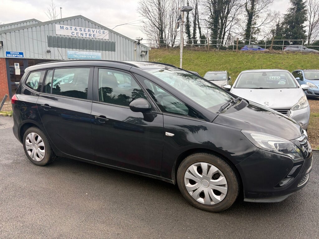 Vauxhall Zafira Tourer 1.8 16V Exclusiv Mpv Euro 5 140 Black #2