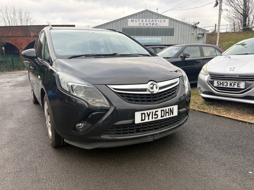 Vauxhall Zafira Tourer 1.8 16V Exclusiv Mpv Euro 5 140 Black