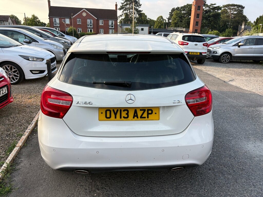 Mercedes-Benz A Class 1.5 A180 Cdi Blueefficiency Sport Hatchback Di OY13AZP White #3