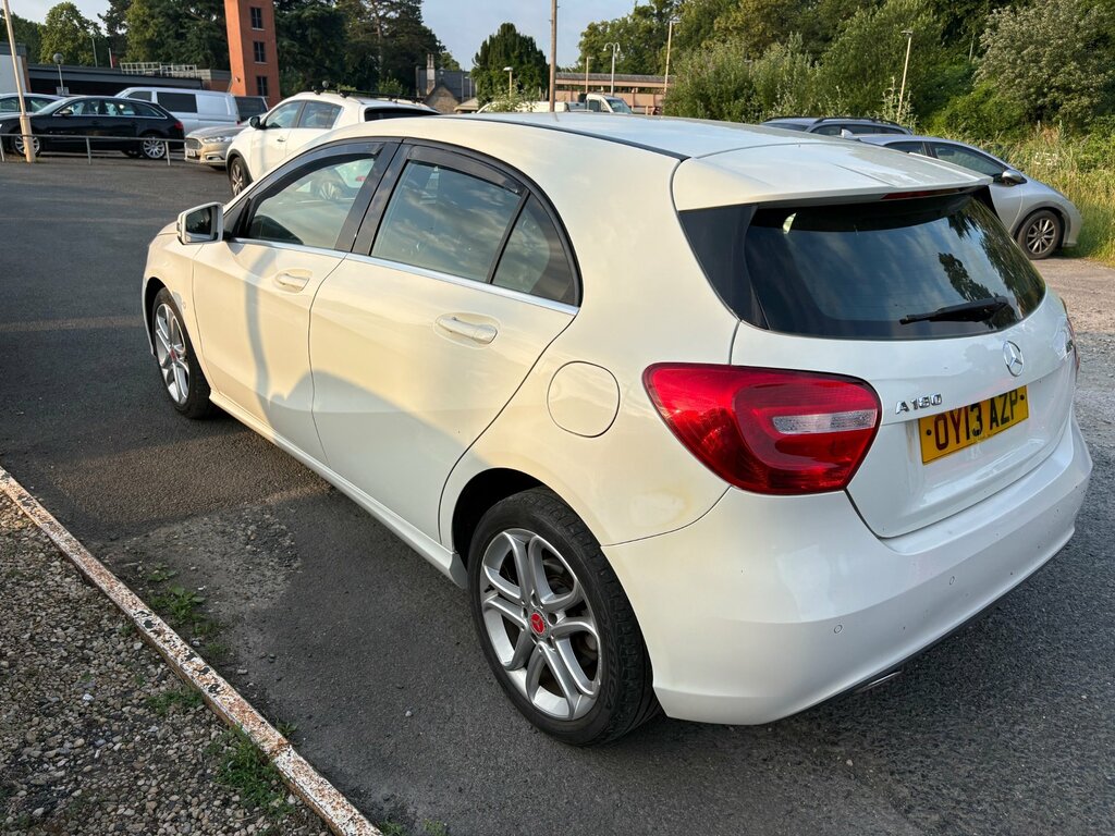 Mercedes-Benz A Class 1.5 A180 Cdi Blueefficiency Sport Hatchback Di OY13AZP White #4
