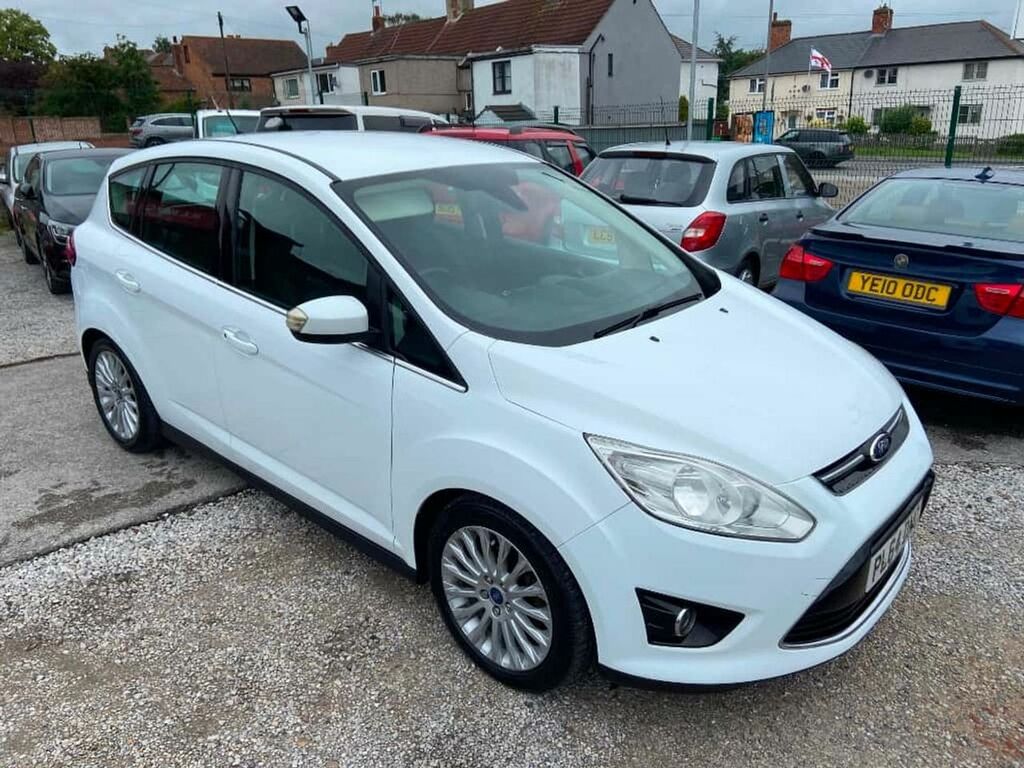 Ford C-Max Titanium Tdci White #2