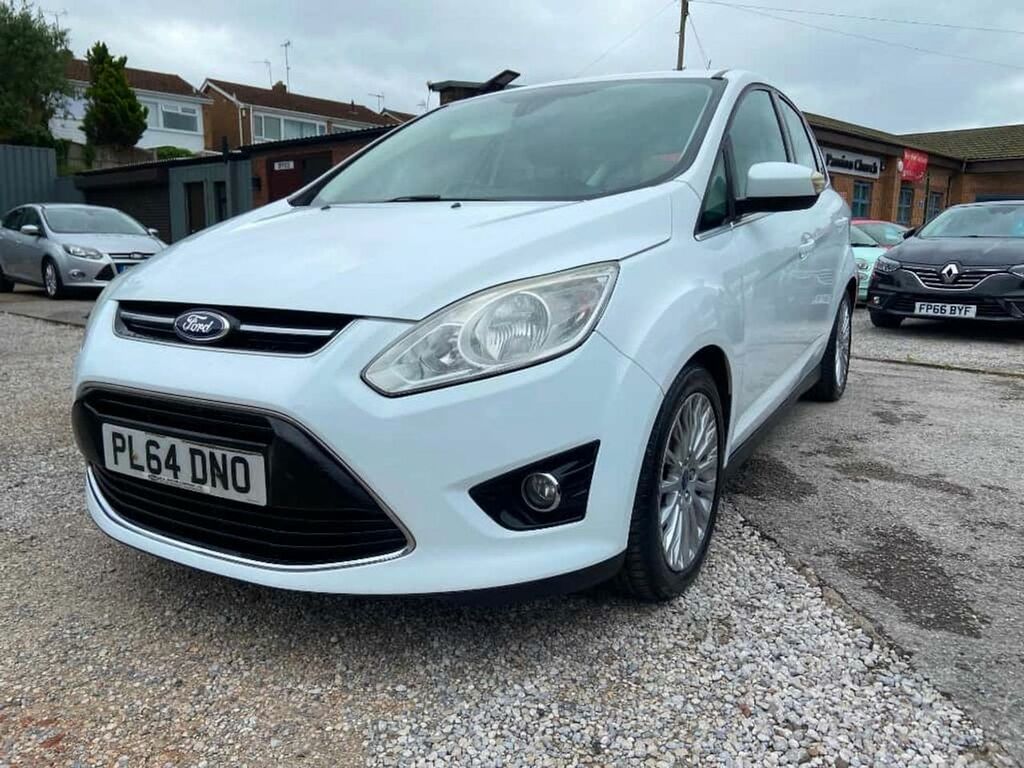 Ford C-Max Titanium Tdci White #4