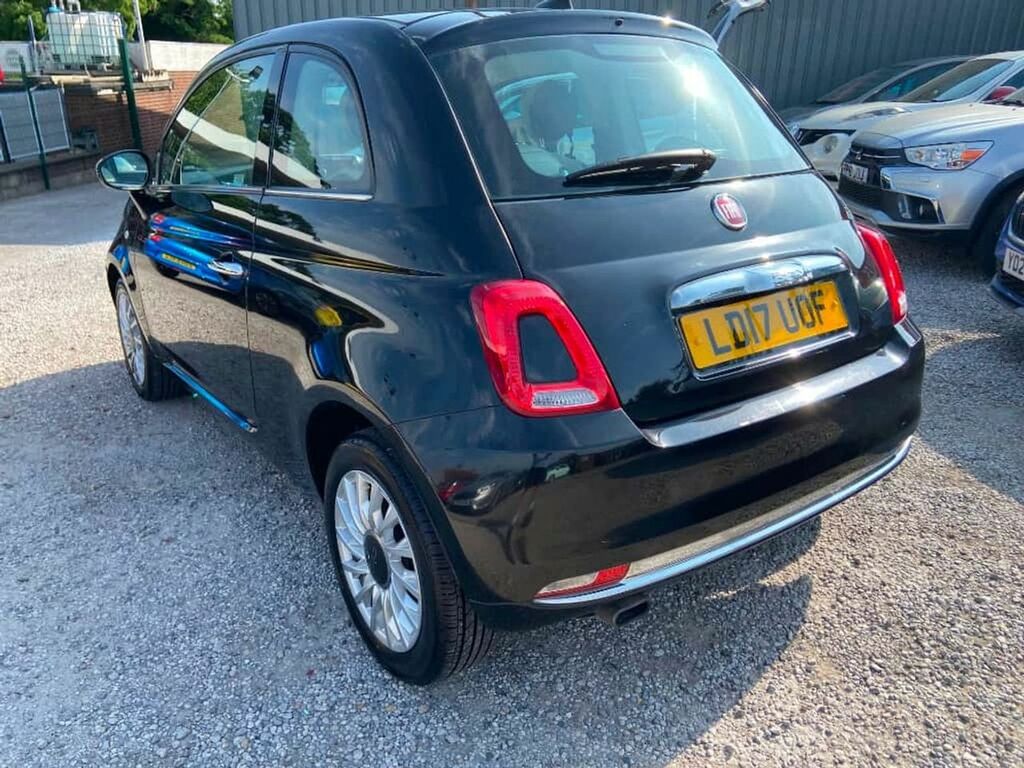 Fiat 500 Lounge Black #3