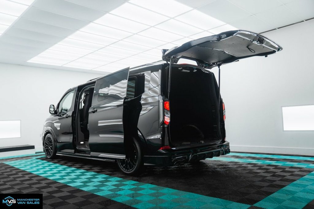 Ford Transit Custom Double Cab In Van 320 Swb Ms-rt N1 Bev 210Kw284ps Blue #17