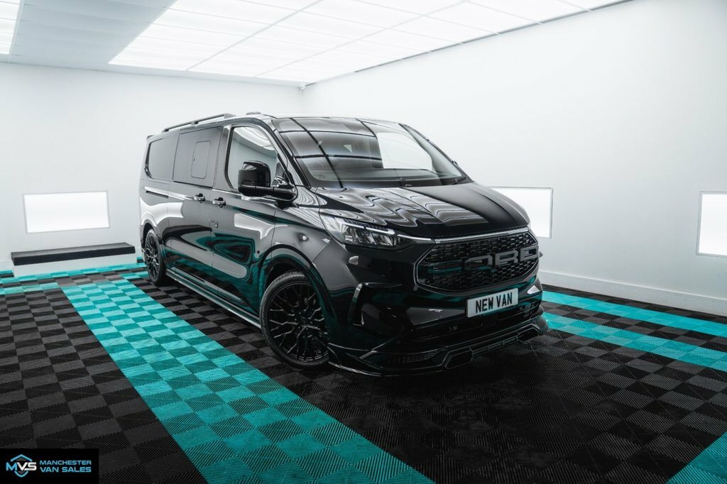 Ford Transit Custom Double Cab In Van 320 Swb Ms-rt N1 Bev 210Kw284ps Blue #32