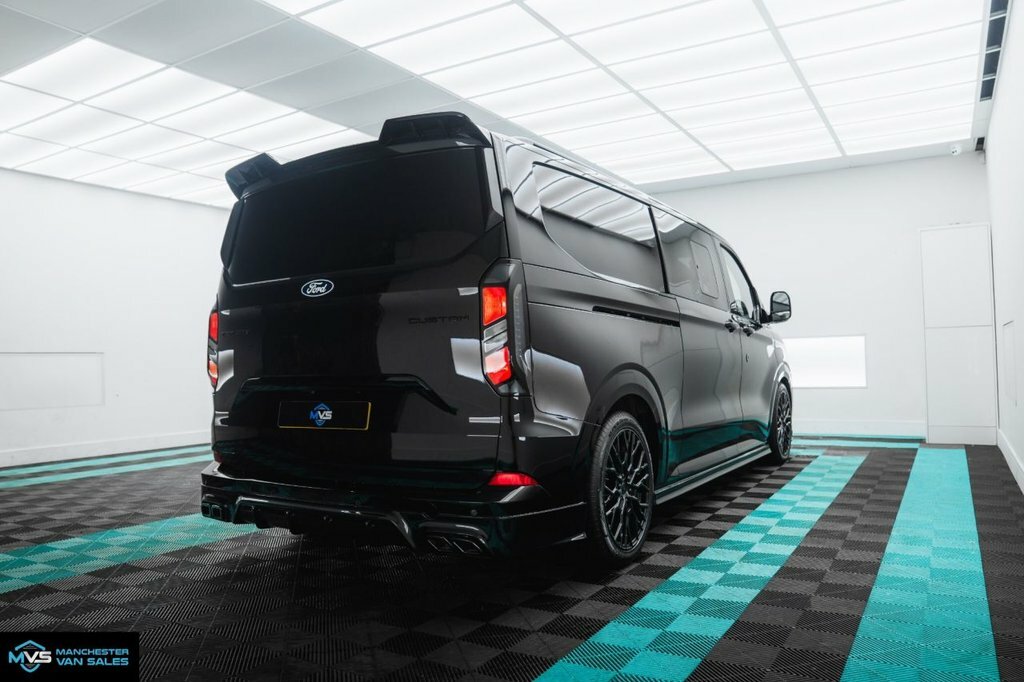 Ford Transit Custom Double Cab In Van 320 Swb Ms-rt N1 Bev 210Kw284ps Blue #13