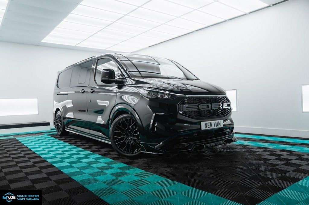 Ford Transit Custom Double Cab In Van 320 Swb Ms-rt N1 Bev 210Kw284ps Blue #36