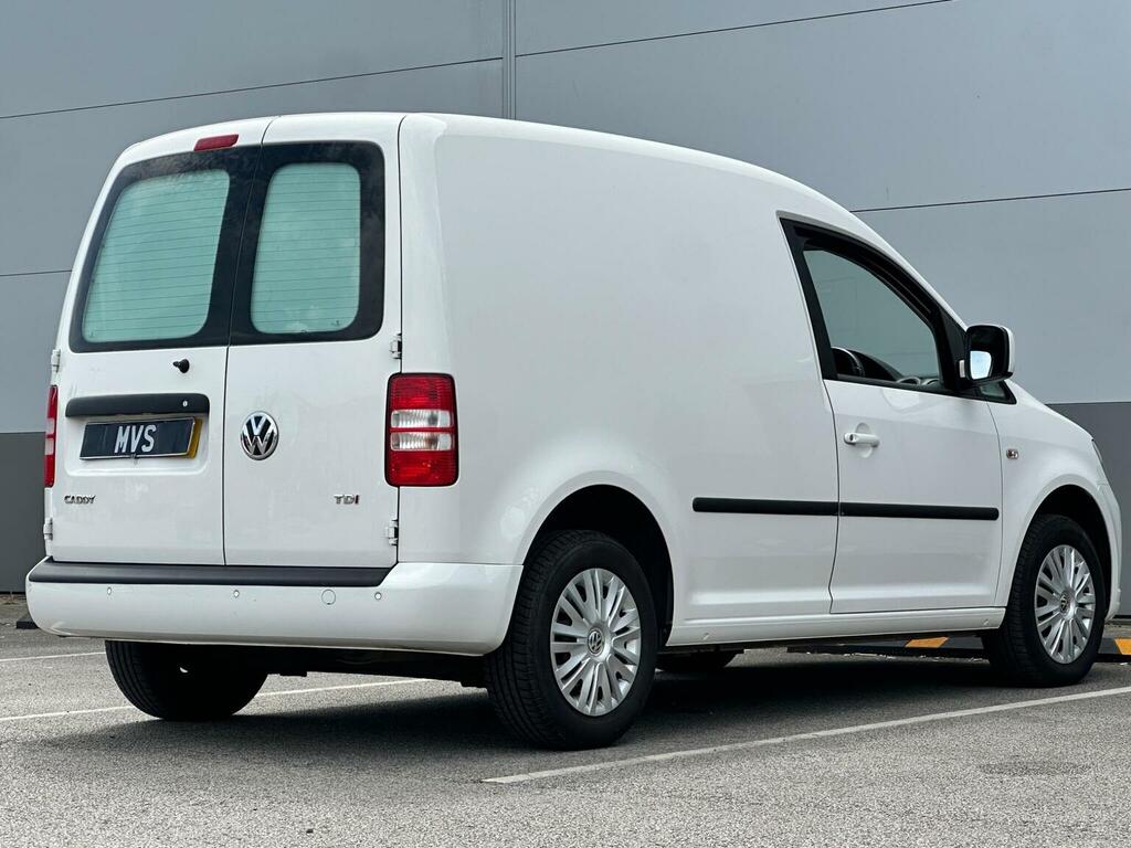 Volkswagen Caddy Mpv White #10