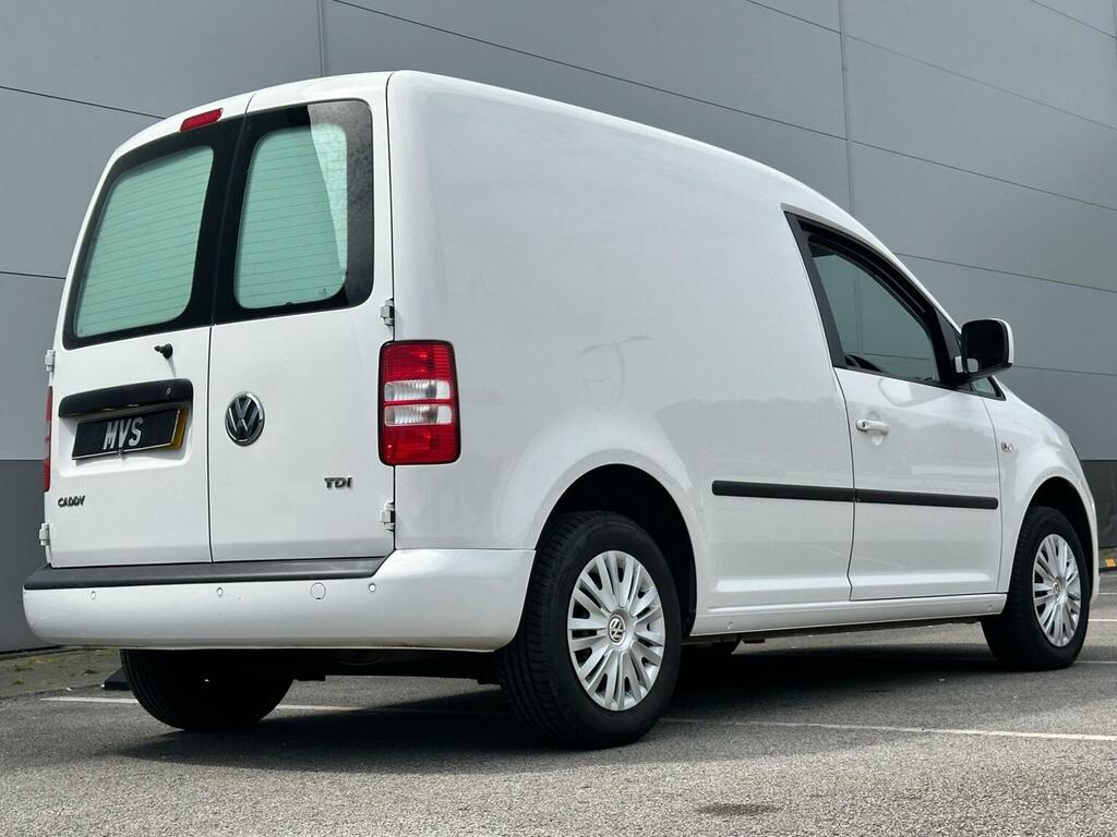 Volkswagen Caddy Mpv White #9