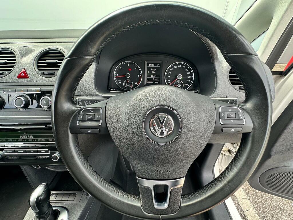 Volkswagen Caddy Mpv White #13