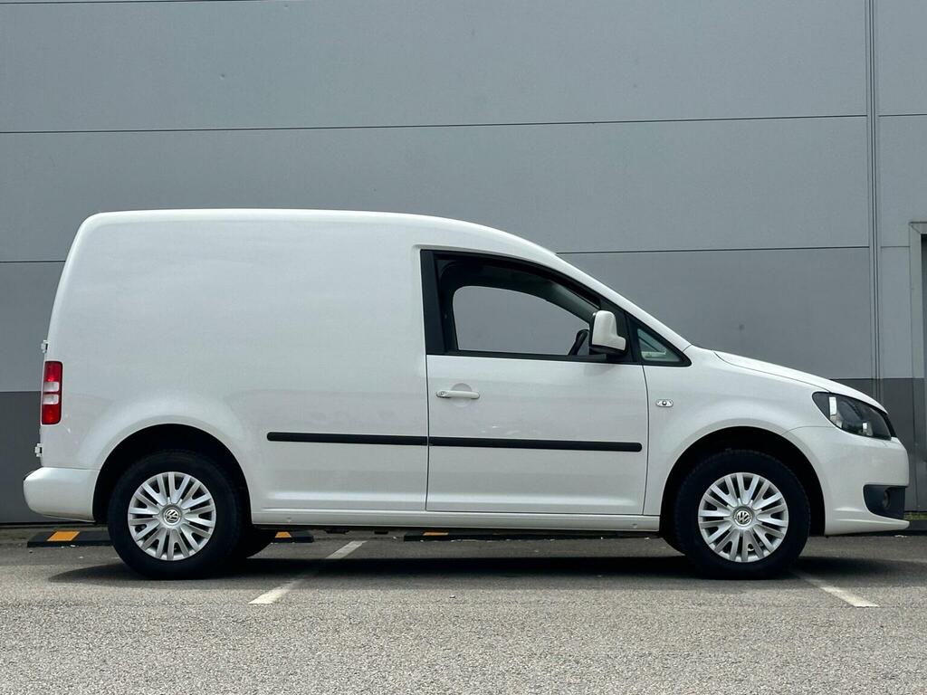 Volkswagen Caddy Mpv White #8
