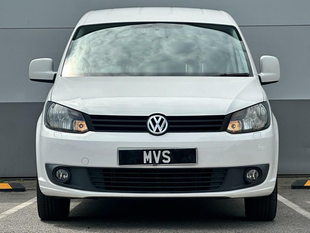 Volkswagen Caddy Mpv White #2