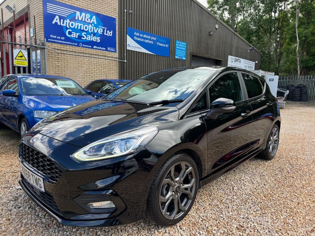 Ford Fiesta Hatchback 1.5 Tdci St-line X Euro 6 Ss 201 MX68TWG Black #2
