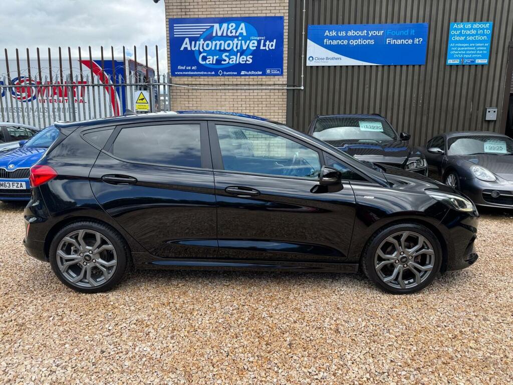 Ford Fiesta Hatchback 1.5 Tdci St-line X Euro 6 Ss 201 MX68TWG Black #5