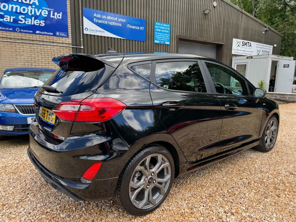 Ford Fiesta Hatchback 1.5 Tdci St-line X Euro 6 Ss 201 MX68TWG Black #4