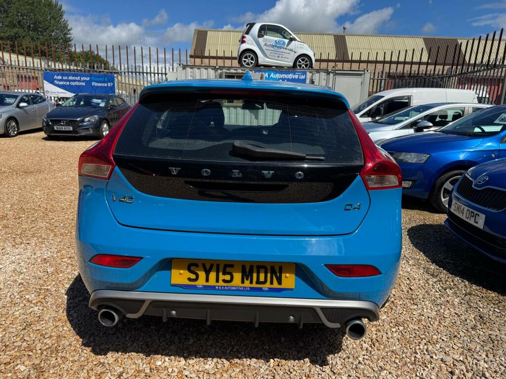 Volvo V40 2.0 D4 R-design Euro 6 Ss Blue #6