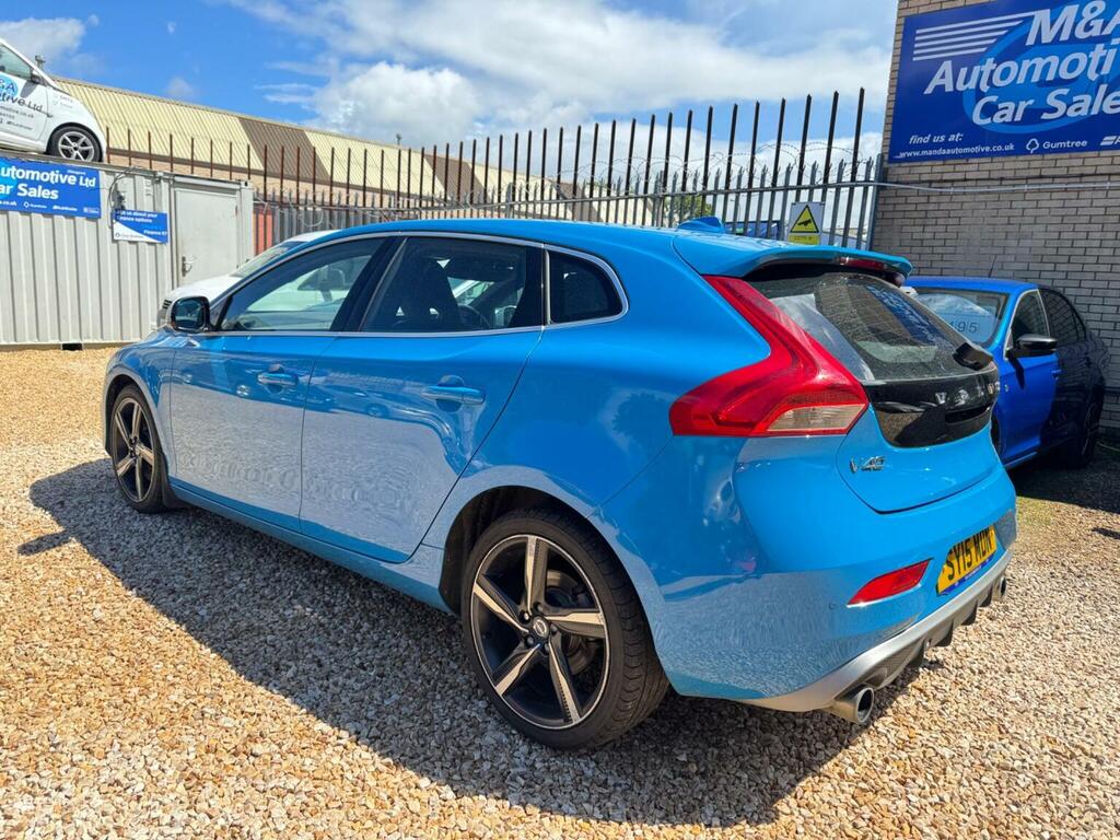 Volvo V40 2.0 D4 R-design Euro 6 Ss Blue #4