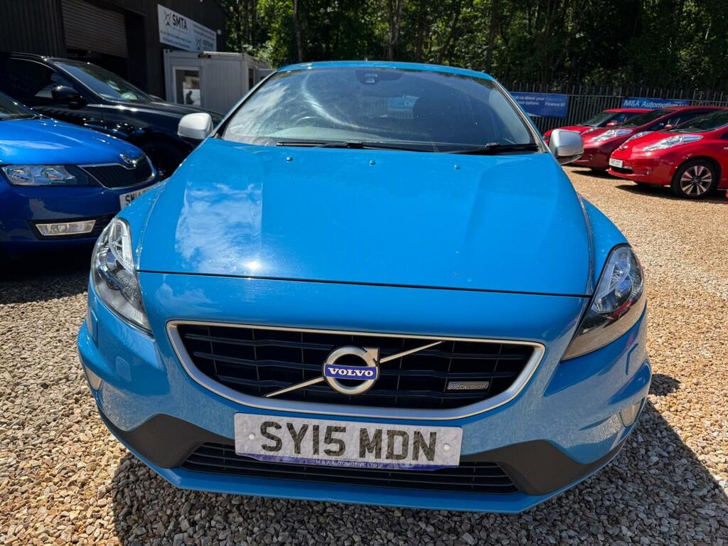 Volvo V40 2.0 D4 R-design Euro 6 Ss Blue #5
