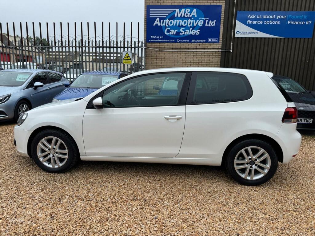 Volkswagen Golf 2.0 Tdi Gt Leather Euro 5 White #5