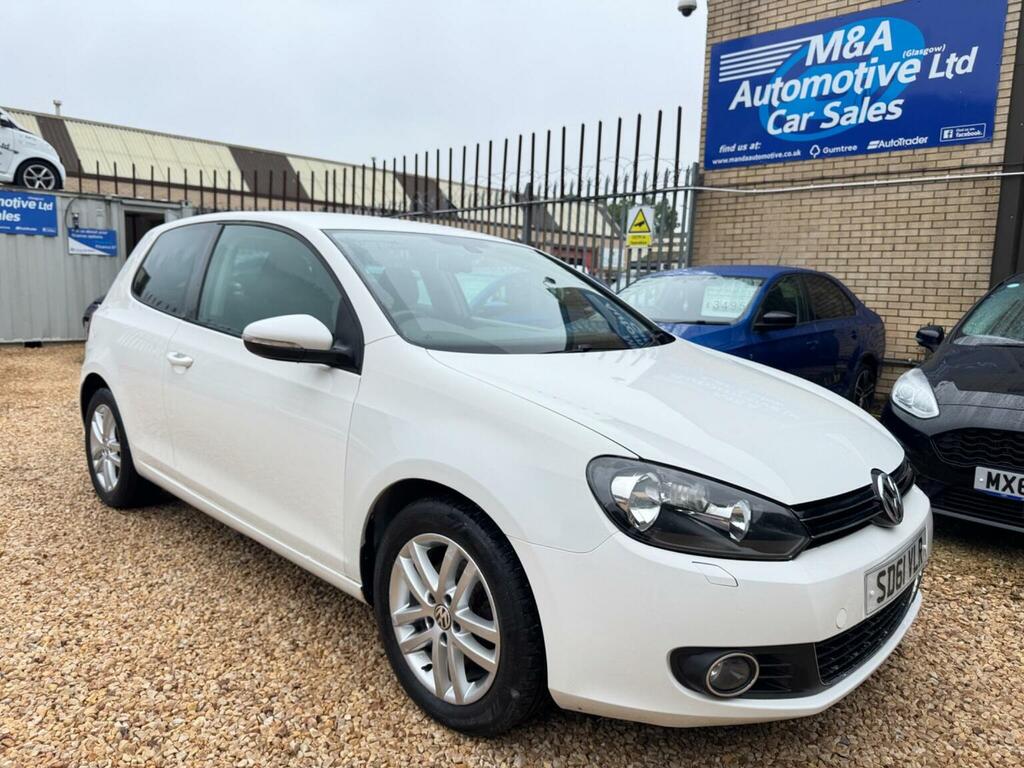Volkswagen Golf 2.0 Tdi Gt Leather Euro 5 White