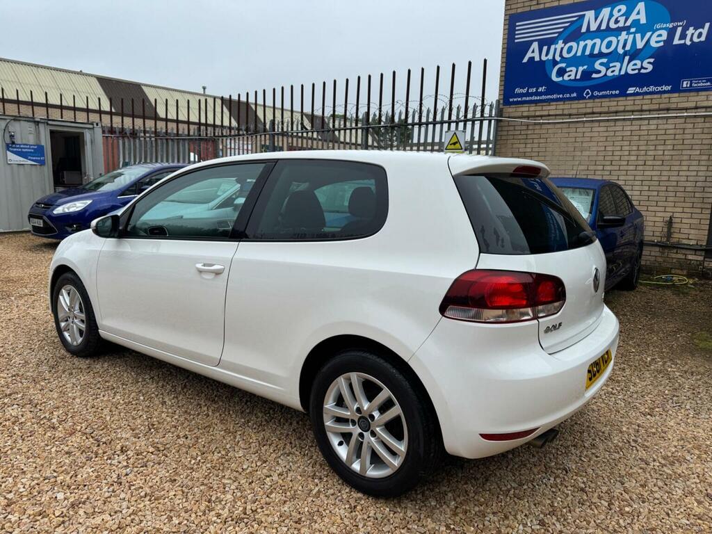 Volkswagen Golf 2.0 Tdi Gt Leather Euro 5 White #4