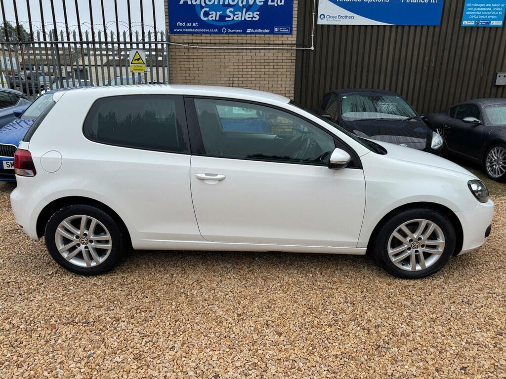 Volkswagen Golf 2.0 Tdi Gt Leather Euro 5 White #6