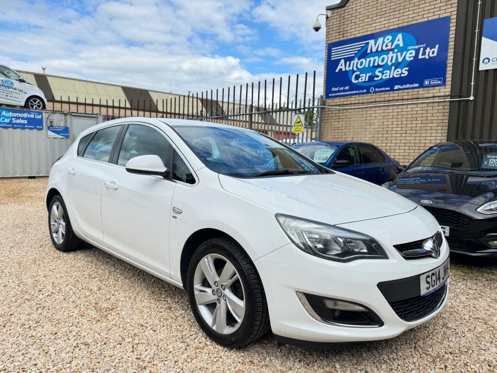 Vauxhall Astra 1.4 16V Sri Euro 5 White #2