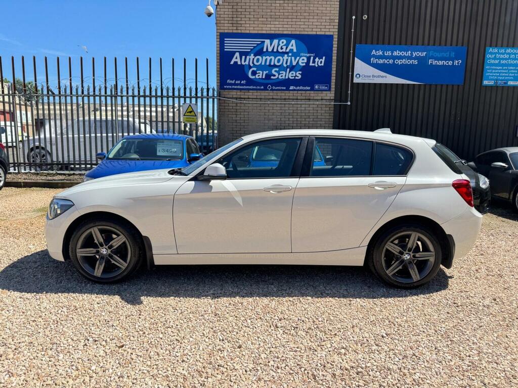 BMW 1 Series 1.6 116I Sport Euro 6 Ss White #4