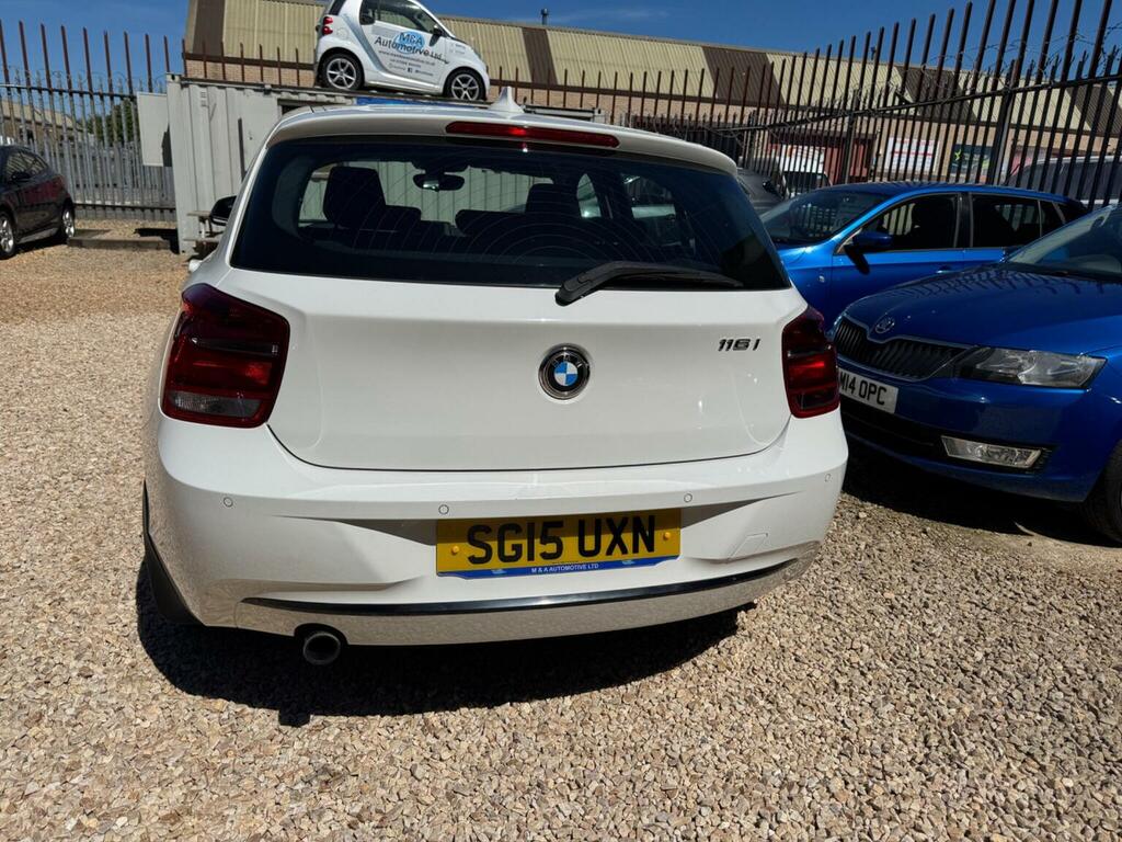 BMW 1 Series 2015 15 116D Black #7